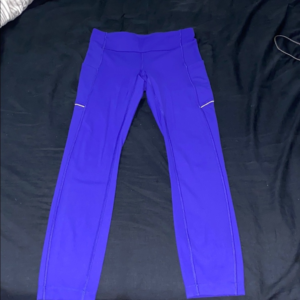 Blue Lululemons